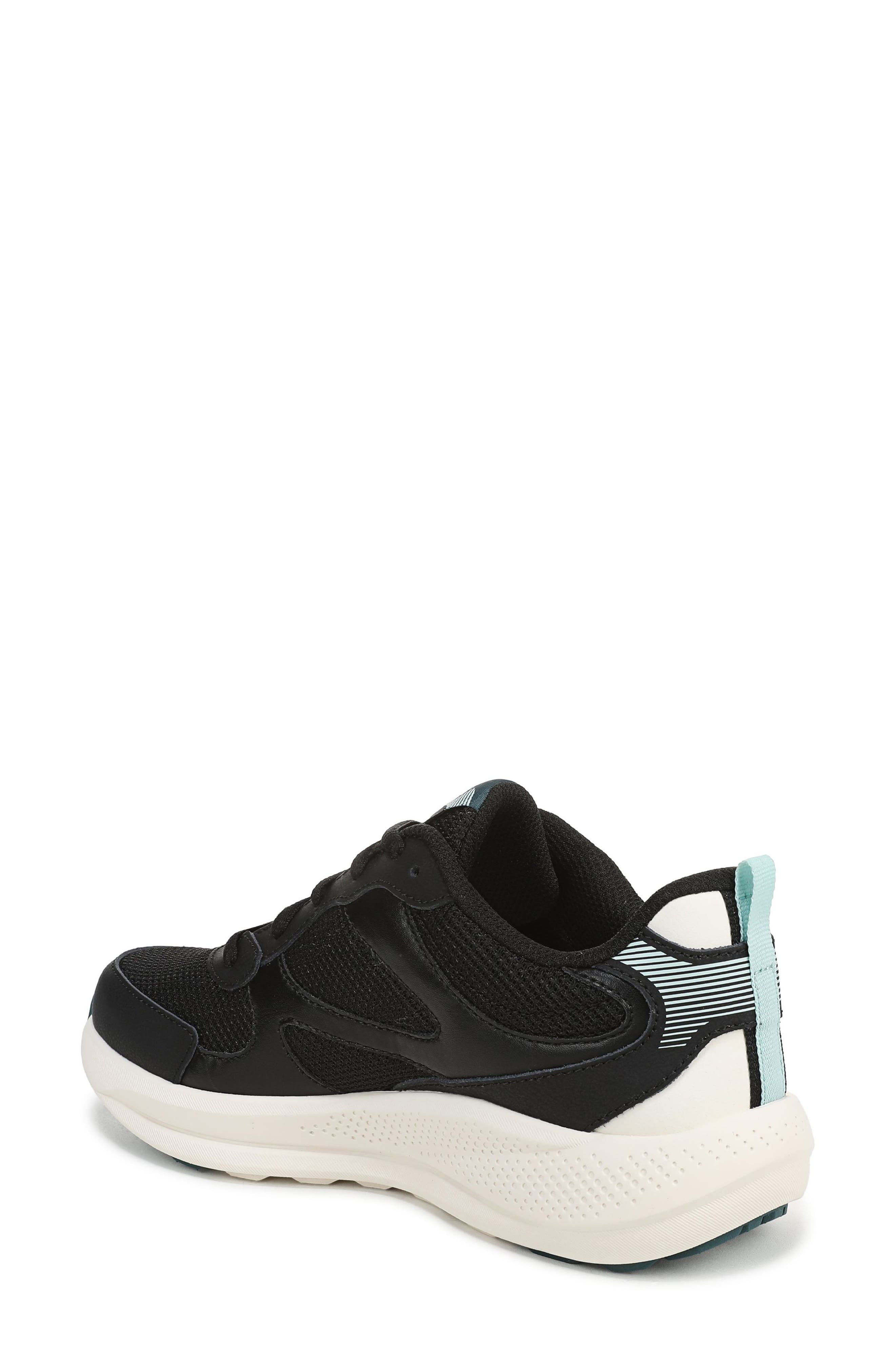 Rykä Intent Walking Sneaker, Alternate, color, Black