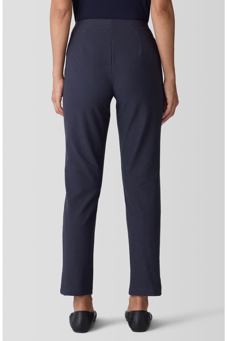 Slim Ankle Stretch Crepe Pants, Alternate, color, INK