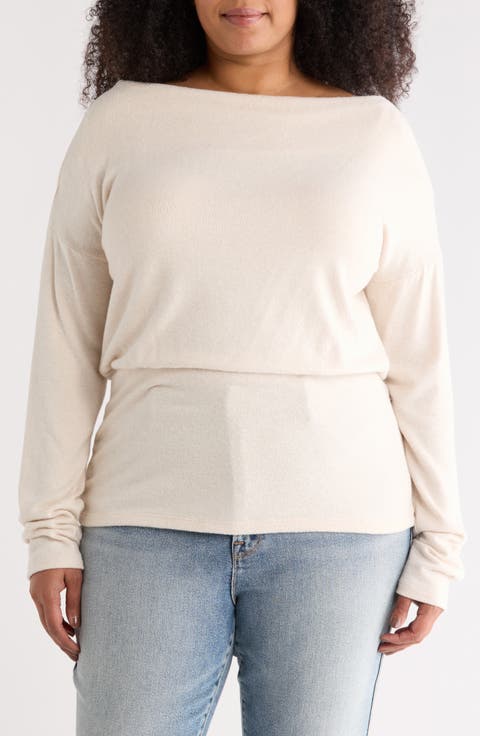 Banded Hem Top (Plus)