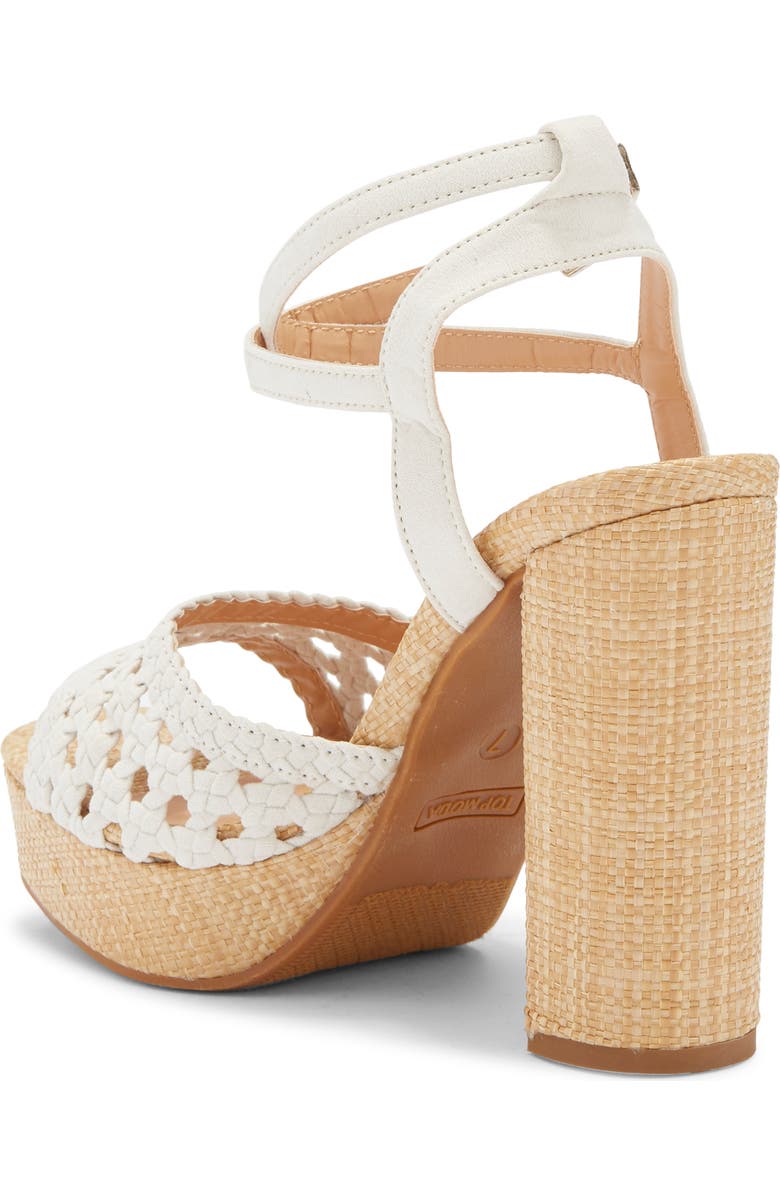 TOP GUY SHOES Eleanor Platform Sandal, Alternate, color,