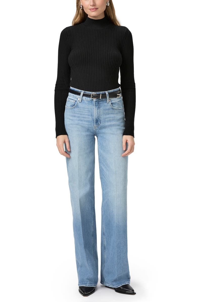PAIGE Sasha High Waist Wide Leg Jeans, Alternate, color, Magnifique