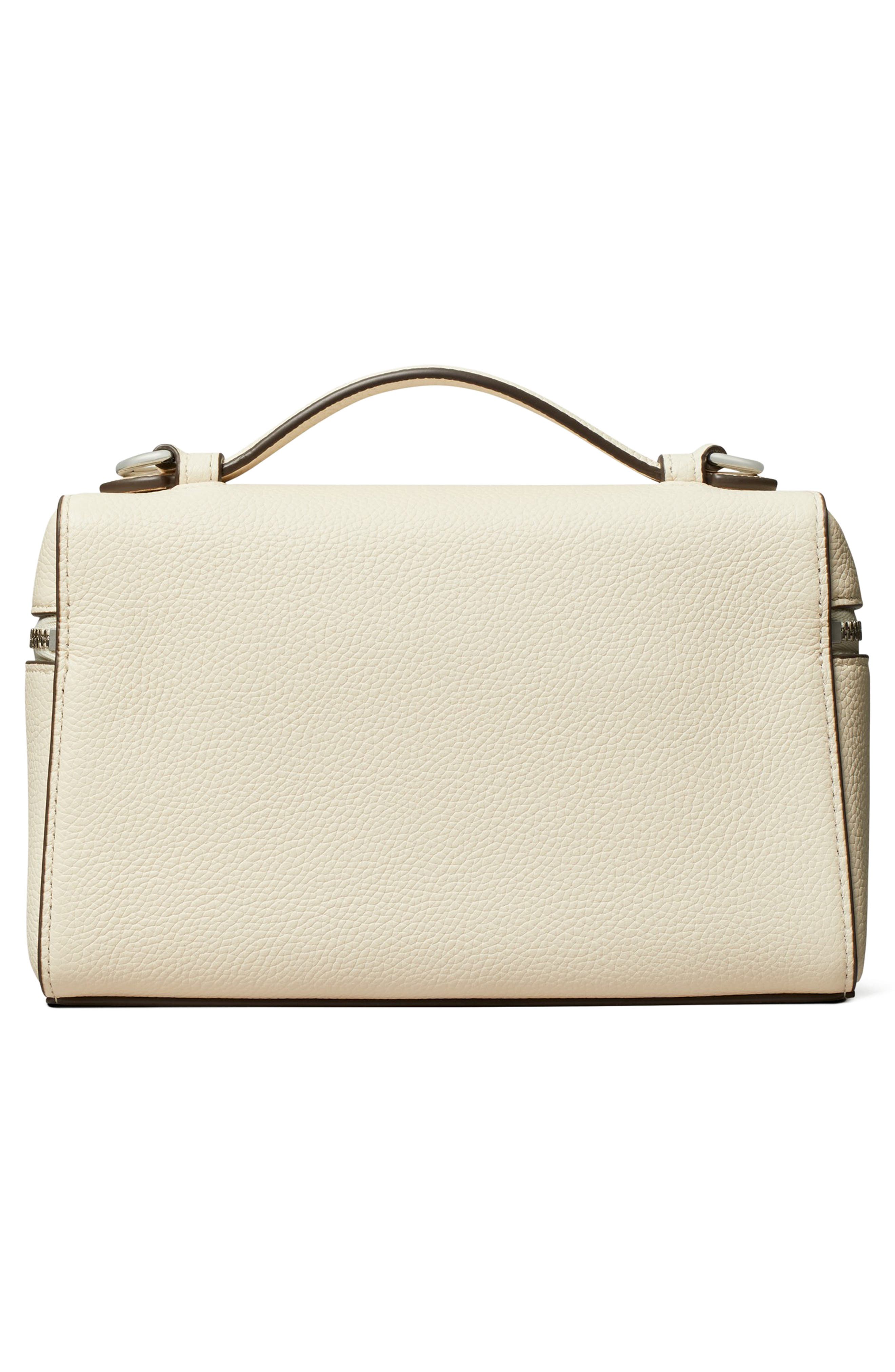 Slim Top Handle Bag, Alternate, color, LIGHT CREAM