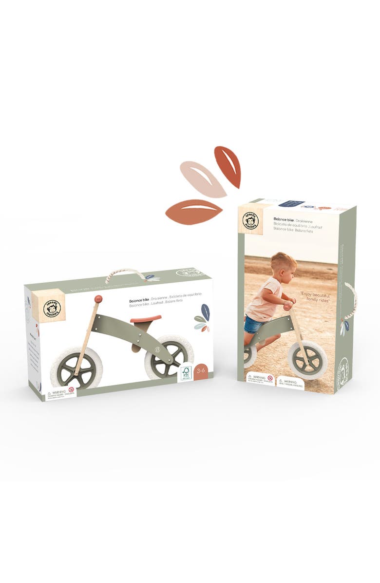 Speedy Monkey Balance Bike, Alternate, color, Multi