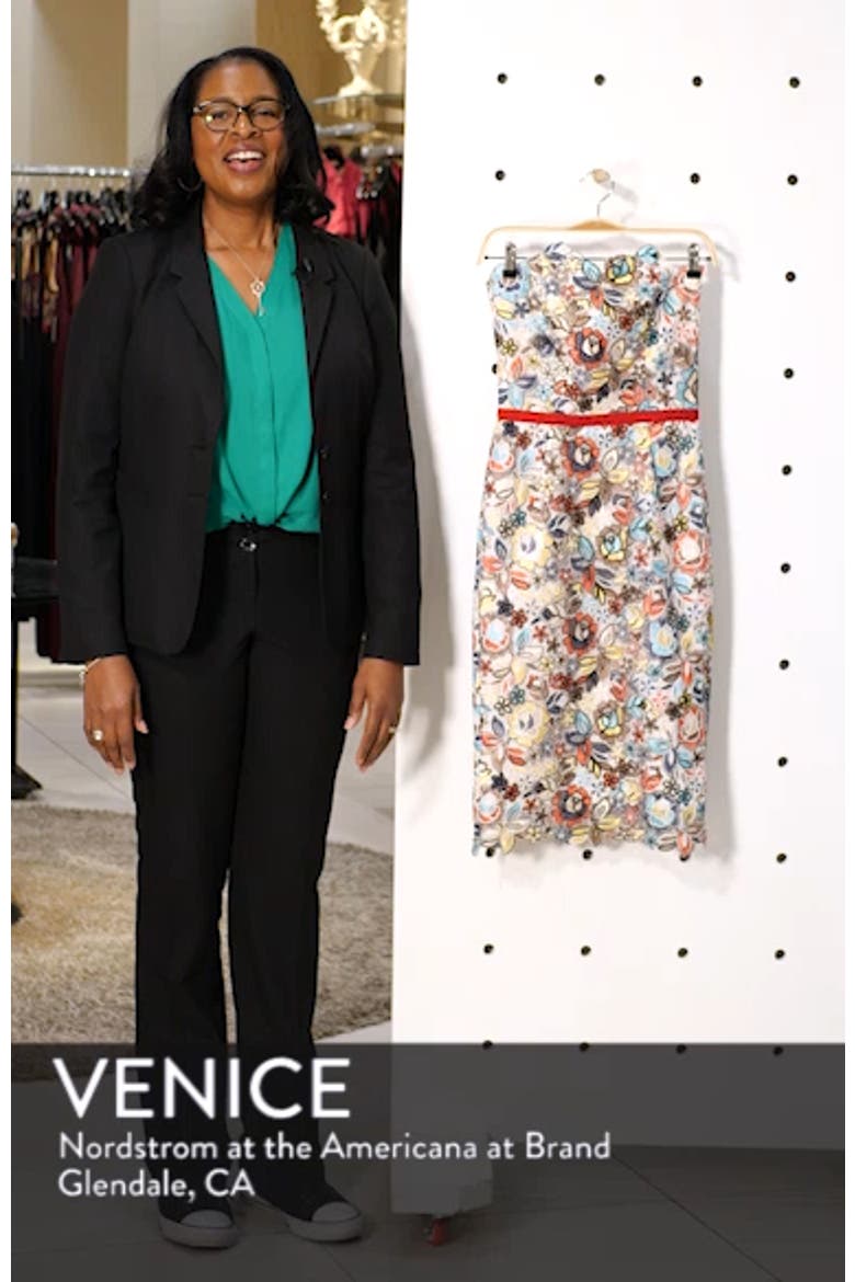 Bronx and Banco Maria Blanc Strapless Pencil Dress video