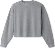 Rhone Signature Crewneck Cotton Blend Rib Sweatshirt