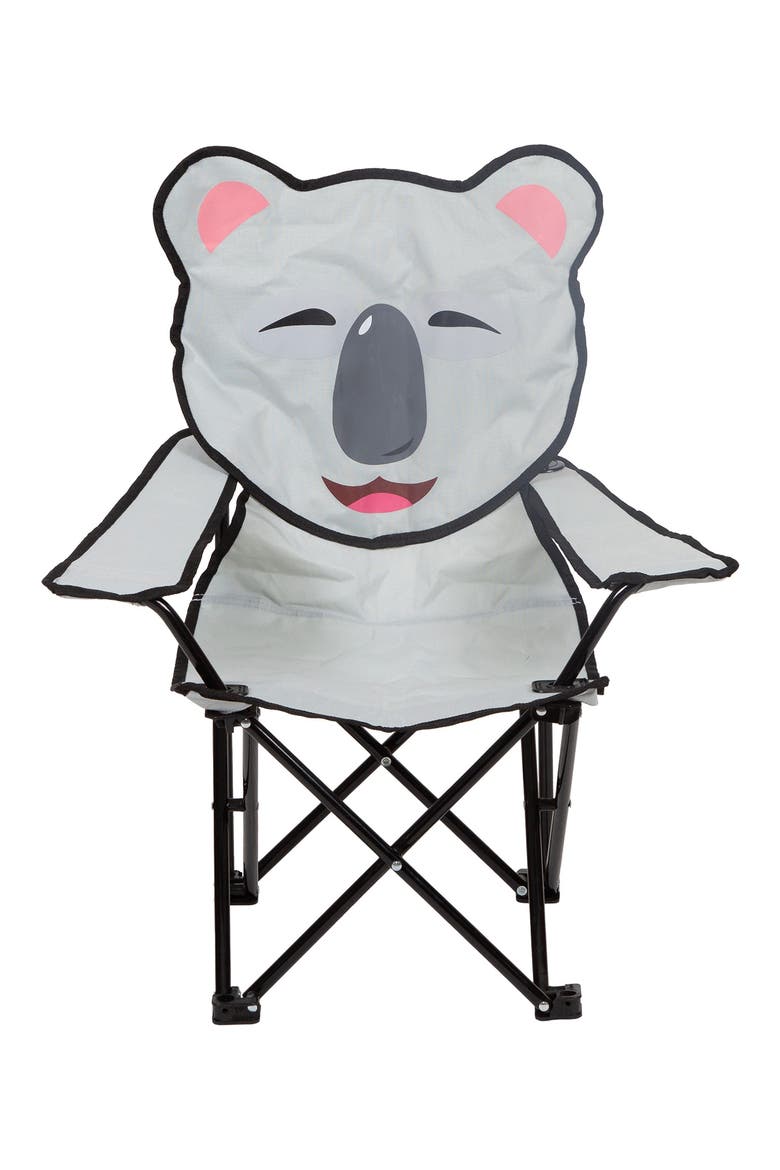 Kids' Kora the Koala Folding Chair, Alternate, color, GREY