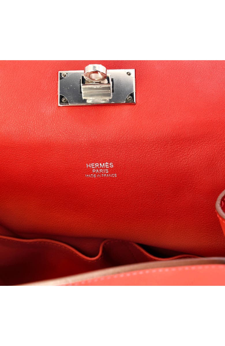Pre-Owned Hermes Toolbox Bag Swift 20, Alternate, color, Rouge Casaque