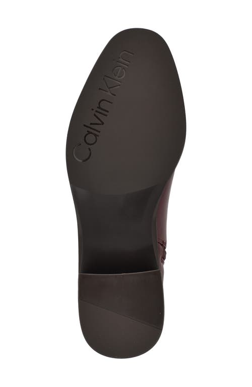 Calvin Klein Jansen Bootie In Red