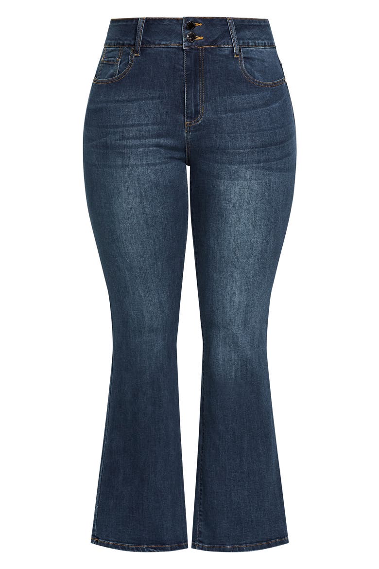Harley Simple Bootcut Jeans, Alternate, color, INDIGO