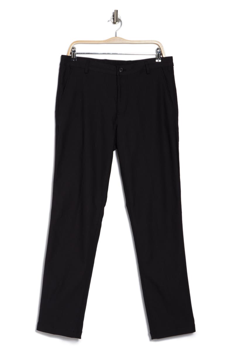 Perry Ellis New Limitless Tech Chino Pants, Alternate, color, Black