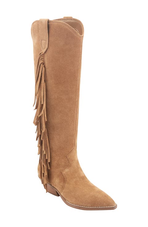 Mlanirey Fringe Western Boot