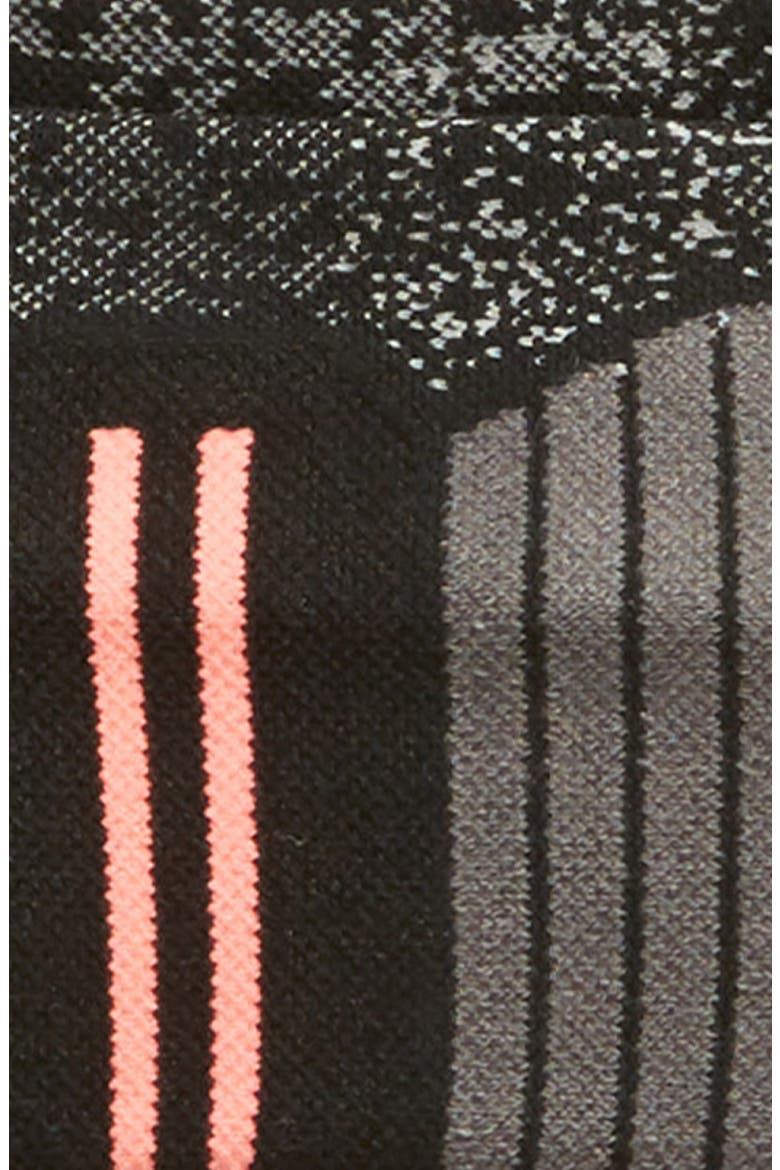 Uncommon Run Tab 3-Pack Training Socks, Alternate, color, BLACK