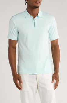 Cactus Man Half Zip Polo