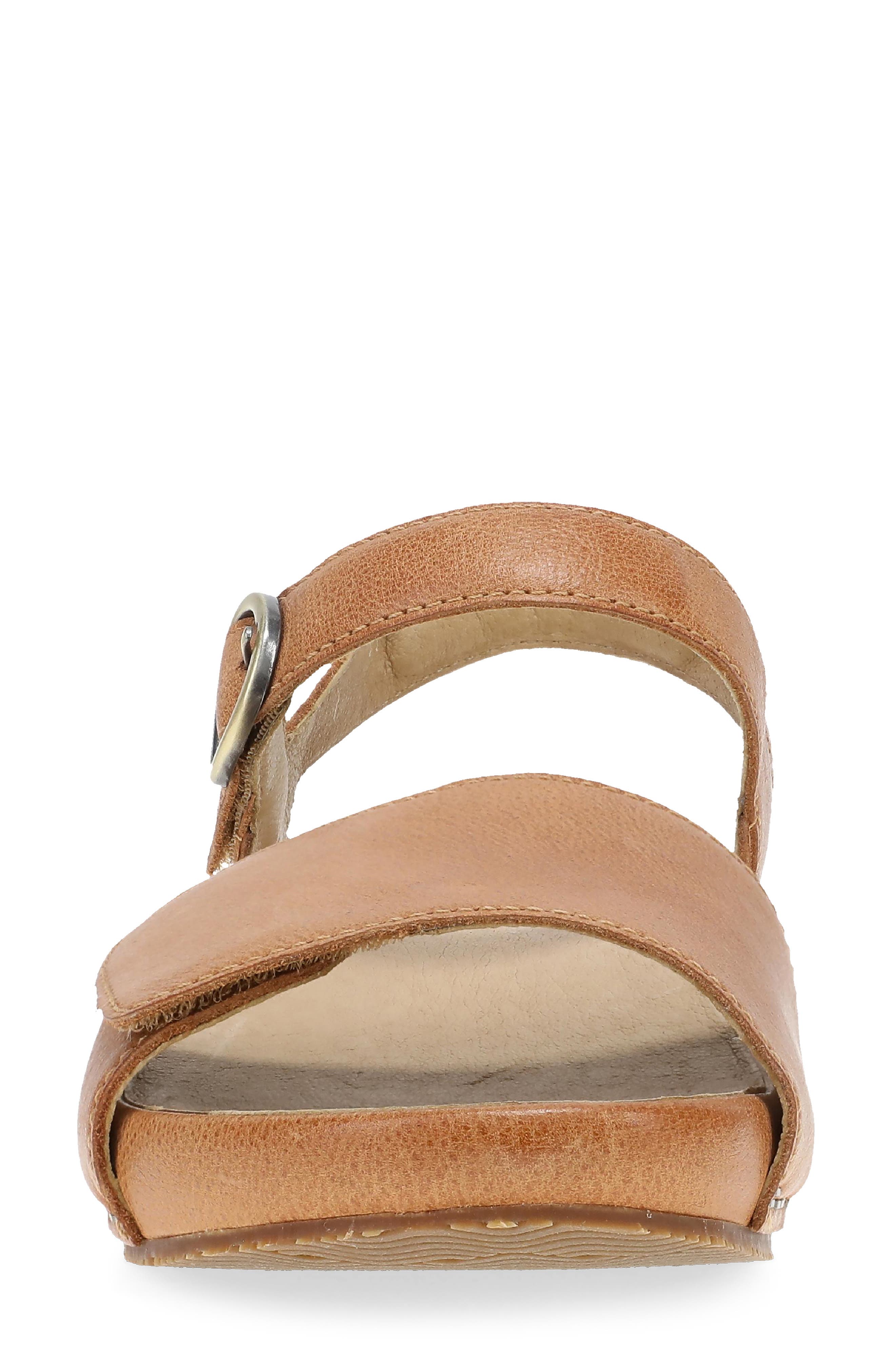 Tinsley Ankle Strap Slide Sandal, Alternate, color, NATURAL