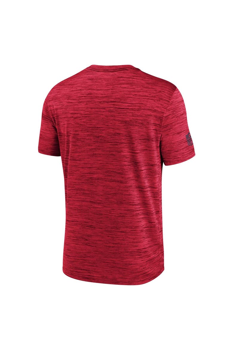 Men's Nike Red New England Patriots Sideline Velocity Performance T-Shirt, Alternate, color, Red