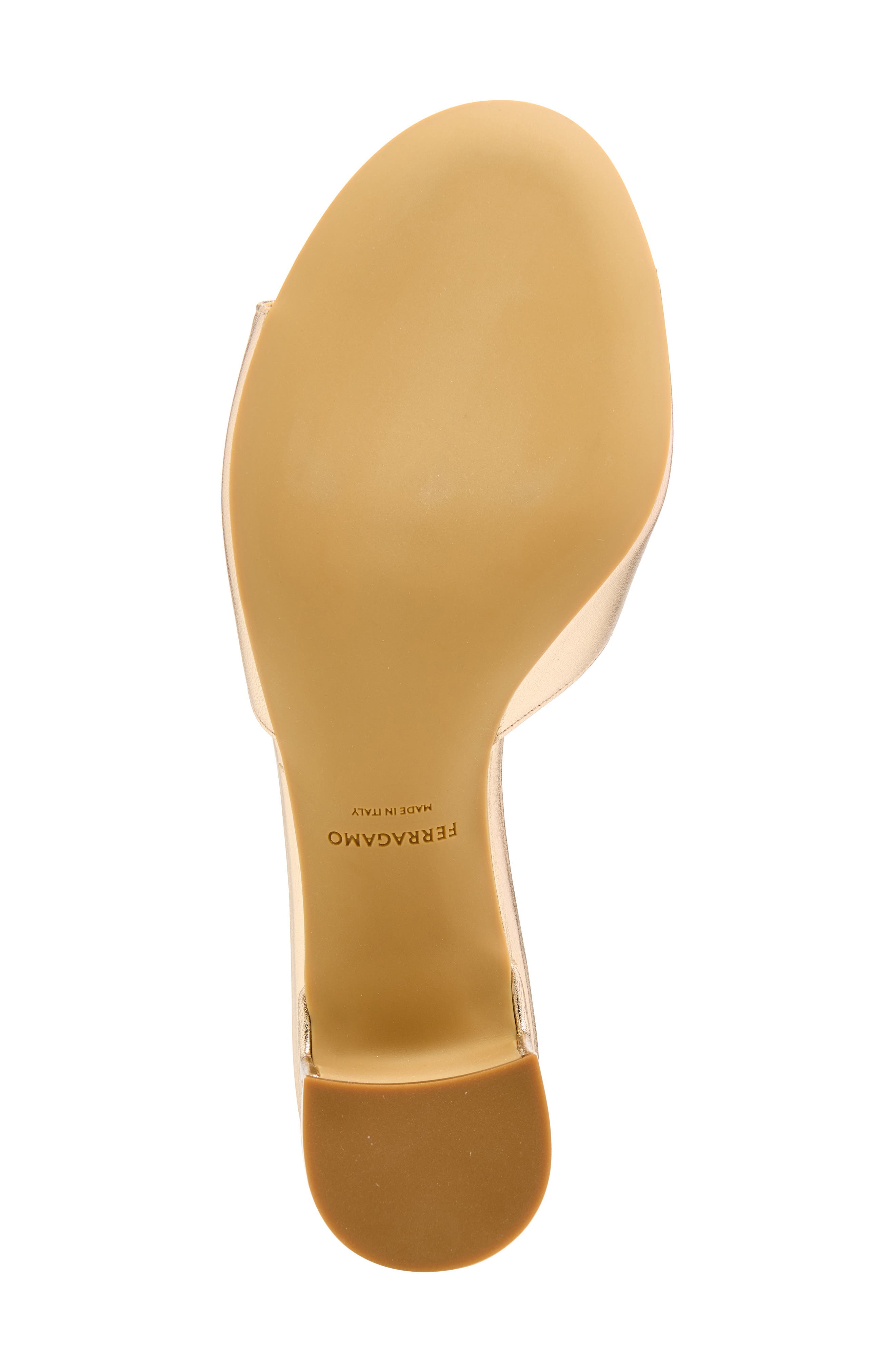 Rexy Slide Sandal, Alternate, color, CHAMPAGNE METALLIC