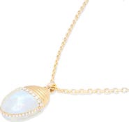 Campbell + Charlotte Found Large Cap Pendant Necklace