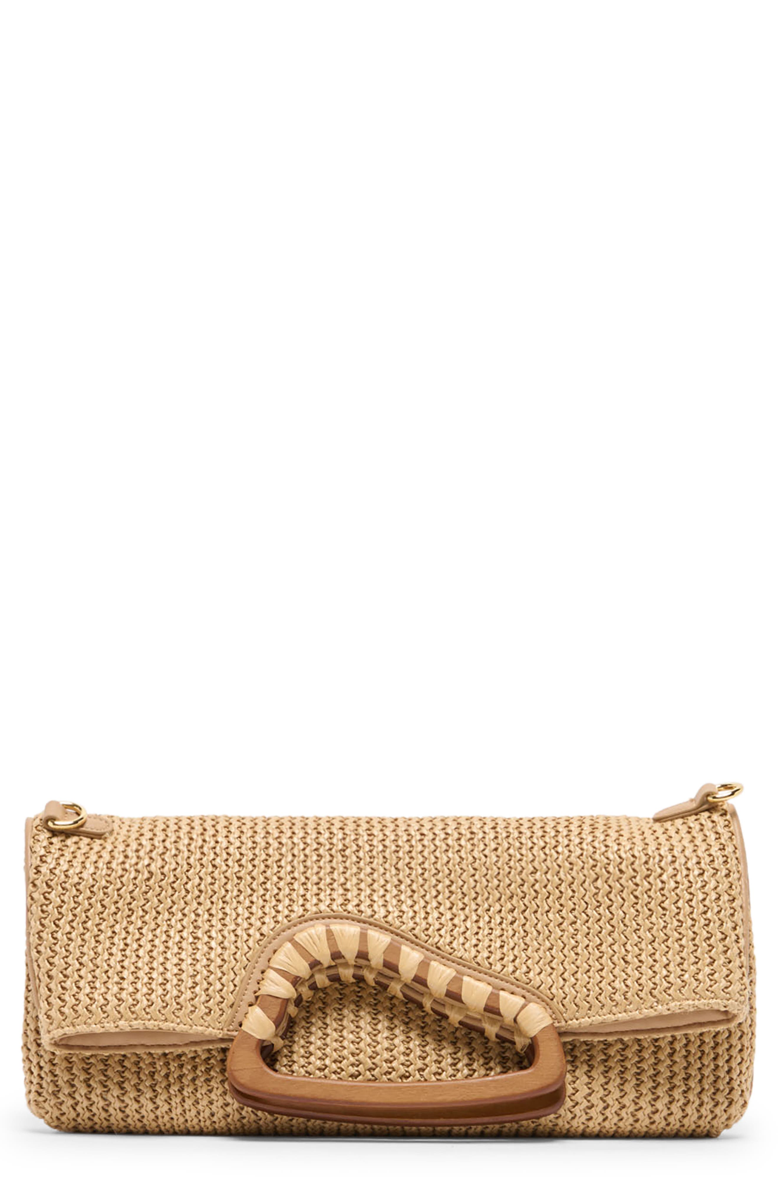 Lesley Clutch, Main, color, NATURAL RAFFIA