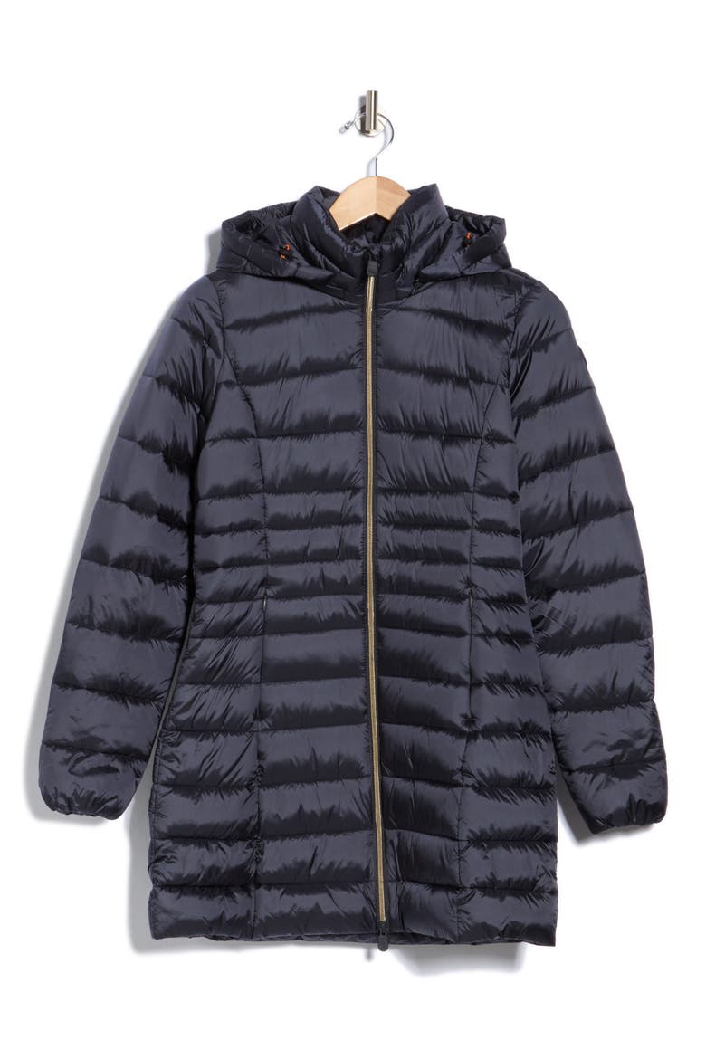 Rossella Packable Water Repellent Puffer Jacket, Alternate, color, BLUE BLACK