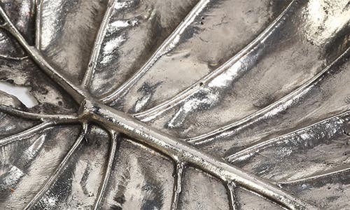 Zodax Aspen Quaking 6-piece Leaf Display Trays In Silver
