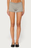 EDIKTED Edele Knit Micro Shorts