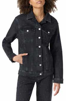 Mavi Jeans Karla Rhinestone Denim Jacket
