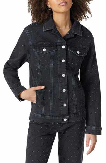 Mavi Jeans Karla Rhinestone Denim Jacket