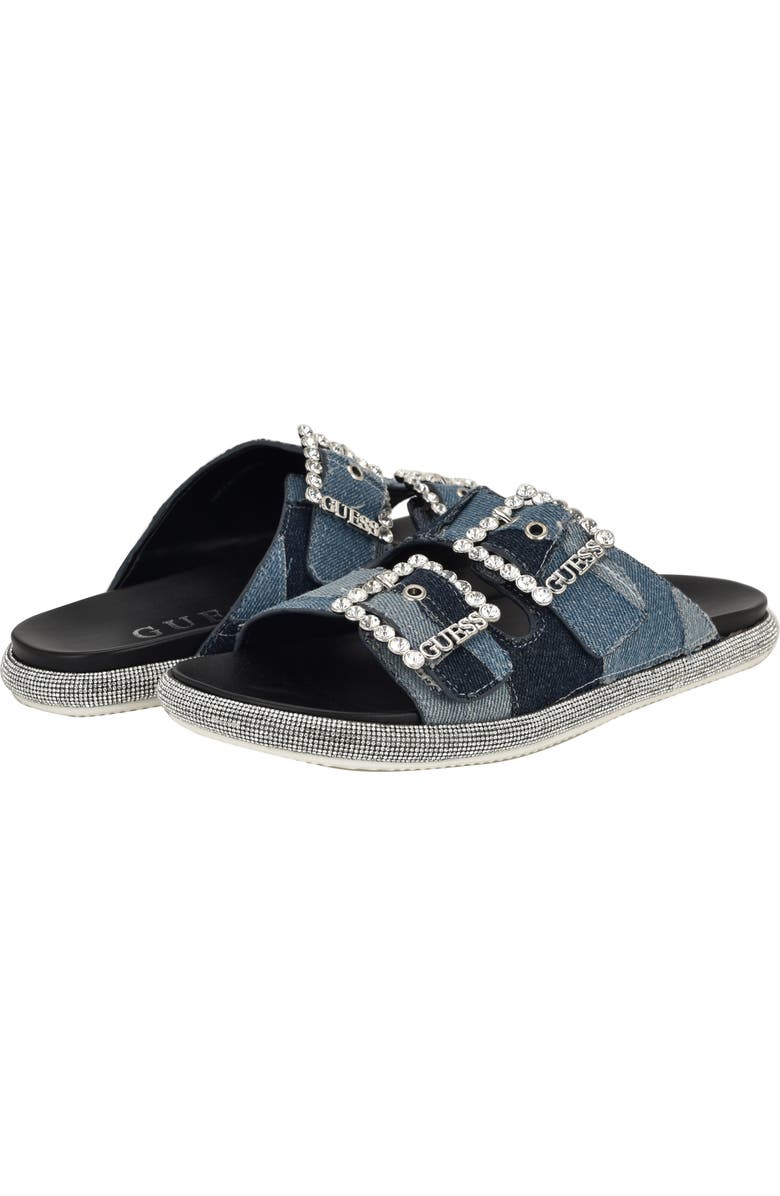 GUESS Funzya Slide Sandal, Alternate, color,