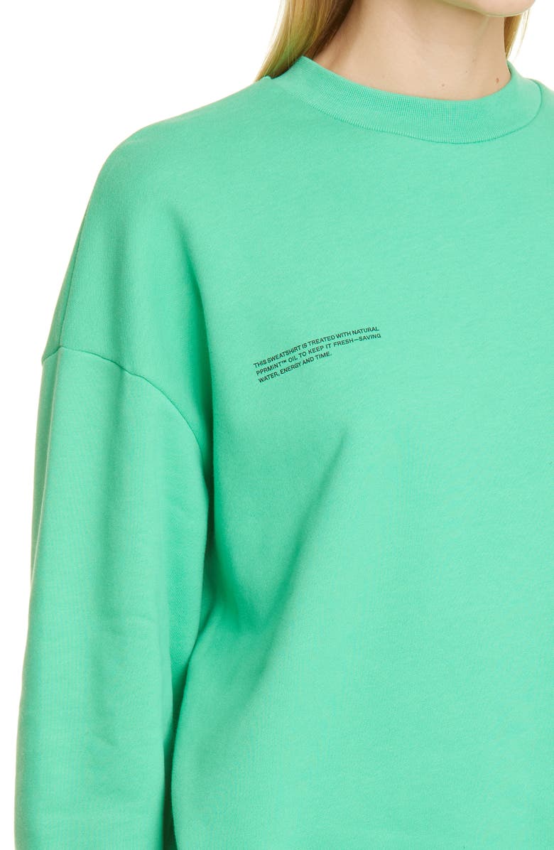 PANGAIA 365 PPRMINT<sup>™</sup> Unisex Organic Cotton Crewneck Sweatshirt, Alternate, color, 