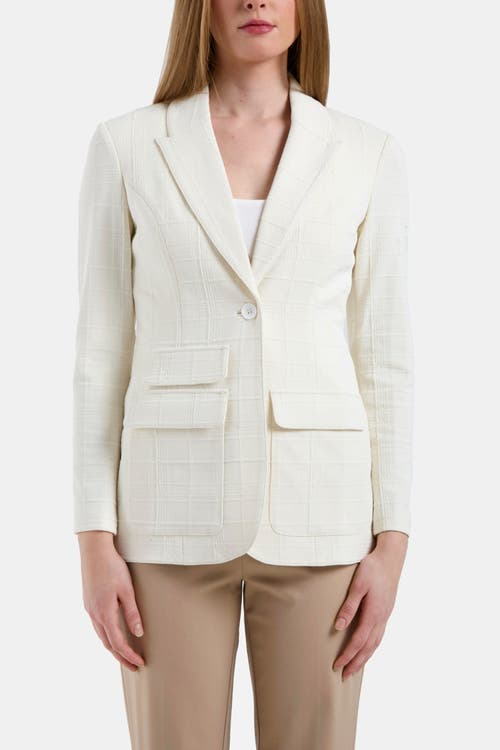 Capsule 121 The Hailey Jacket In Axiom In Chalk