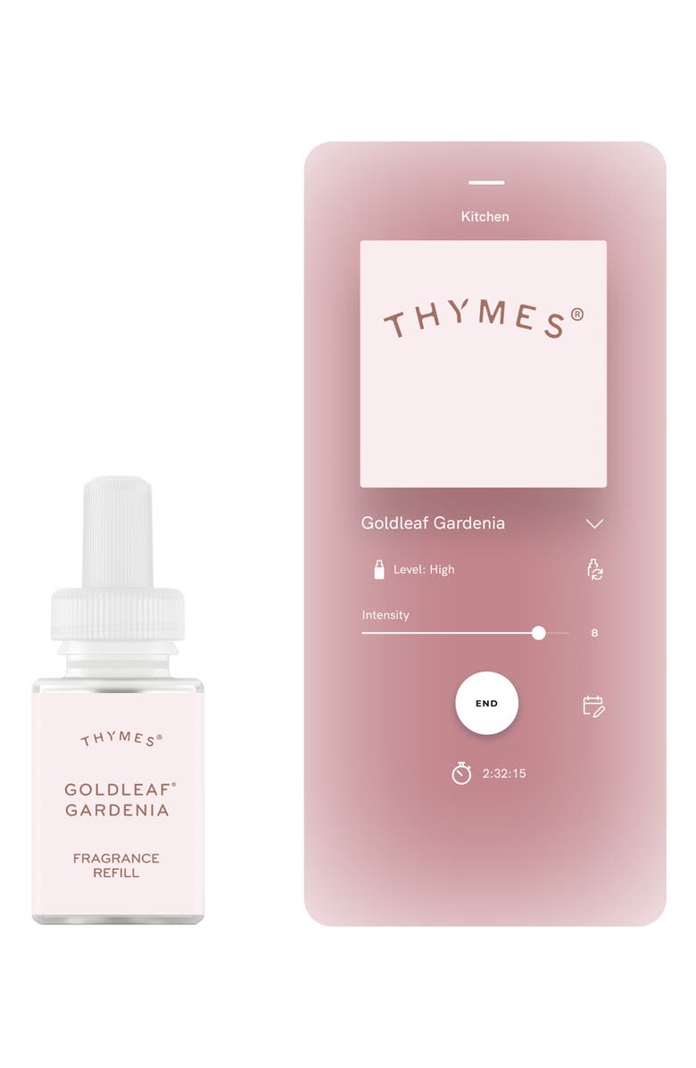 PURA x Thymes Goldleaf Gardenia 2-Pack Diffuser Fragrance Refills, Alternate, color, 