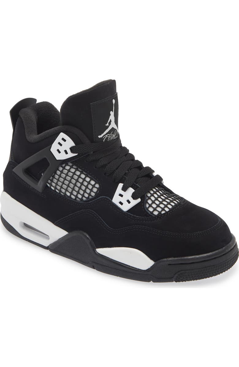 Jordan Kids' Air Jordan 4 Retro Basketball Sneaker, Main, color,