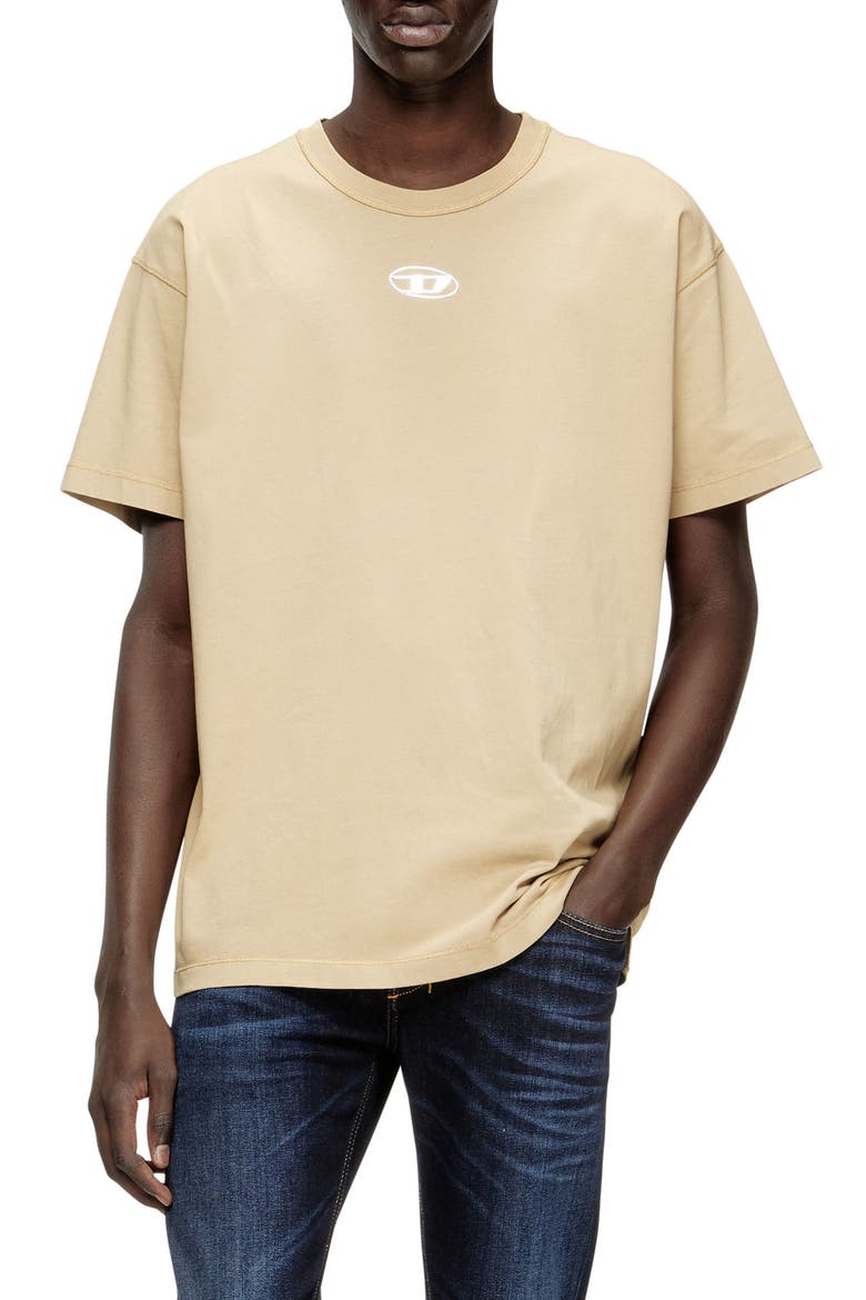 T-Norm Cotton T-Shirt, Main, color, KHAKI