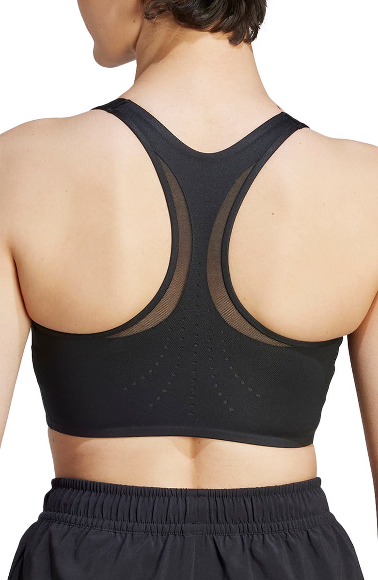 adidas by Stella McCartney HEAT.RDY Sports Bra, Alternate, color, Black