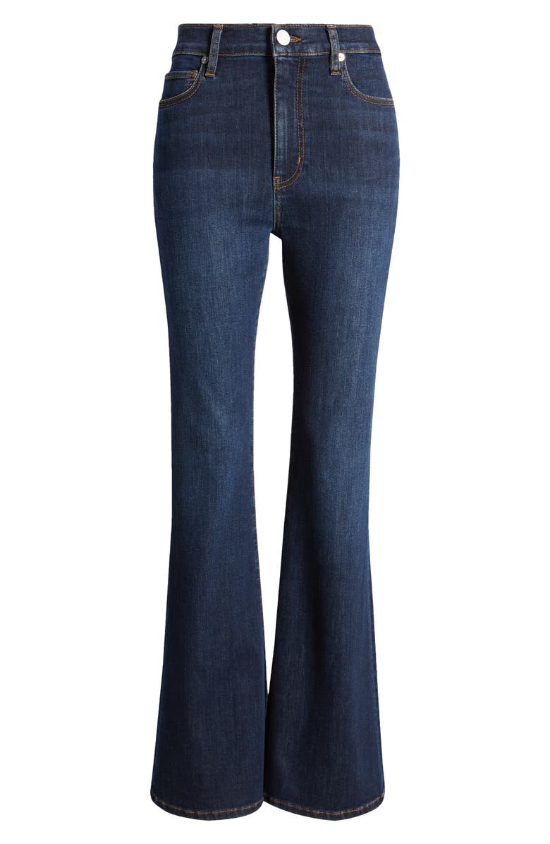 FRAME Le Easy High Waist Flare Jeans, Alternate, color,