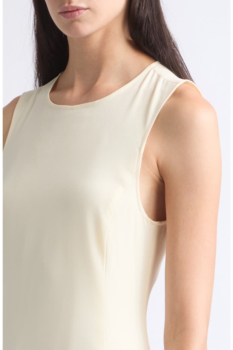 Cady Scoop Neck Midi Dress, Alternate, color, IVORY