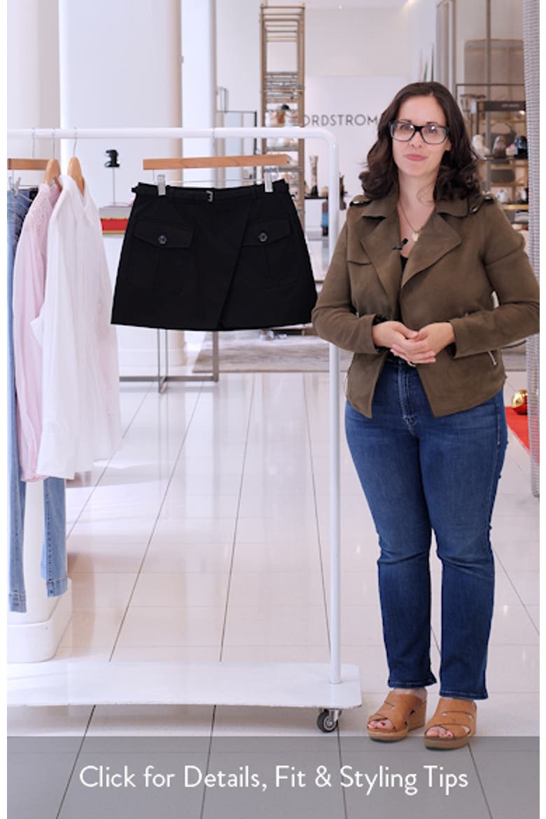 The Utility Cotton Cargo Miniskirt video