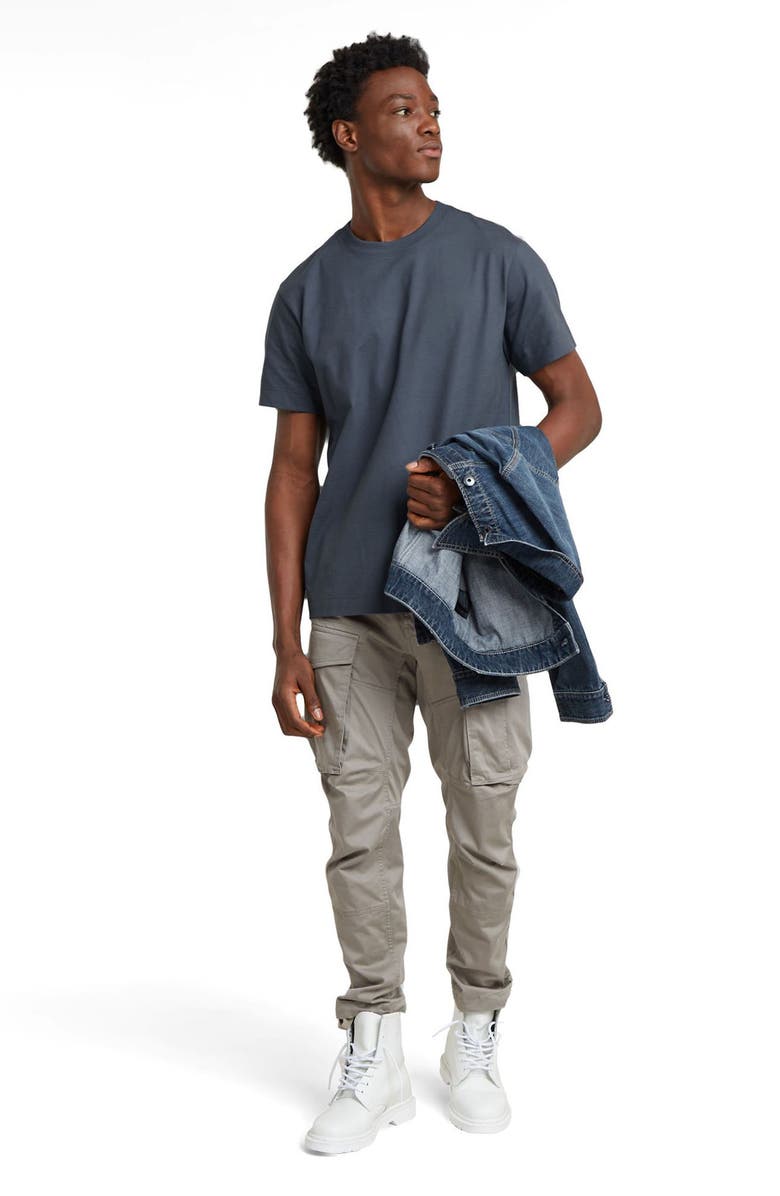 G-STAR Rovic 3D Regular Fit Tapered Cargo Pants, Alternate, color, Elephant Skin