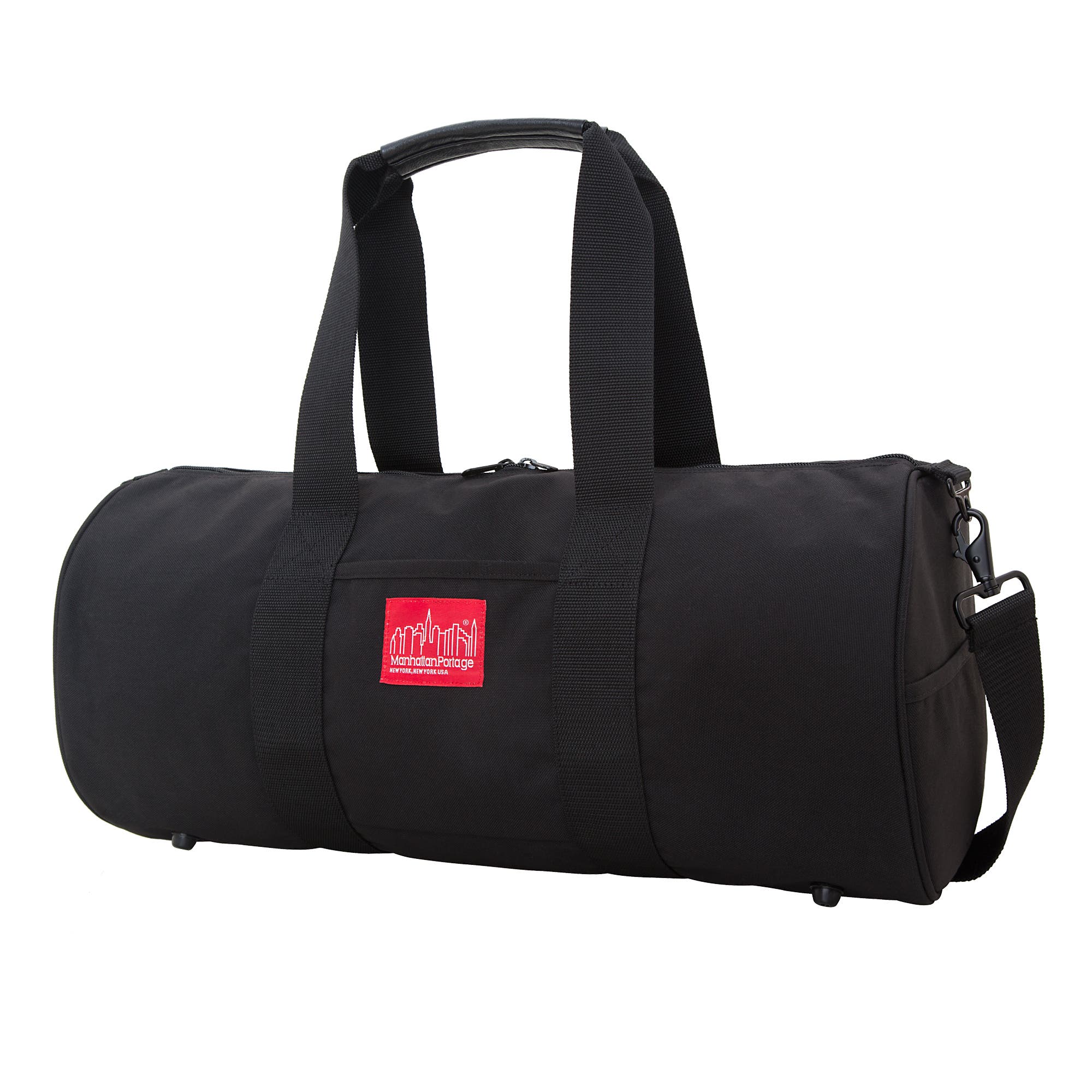 Manhattan Portage Chelsea Drum Bag, Alternate, color, Black