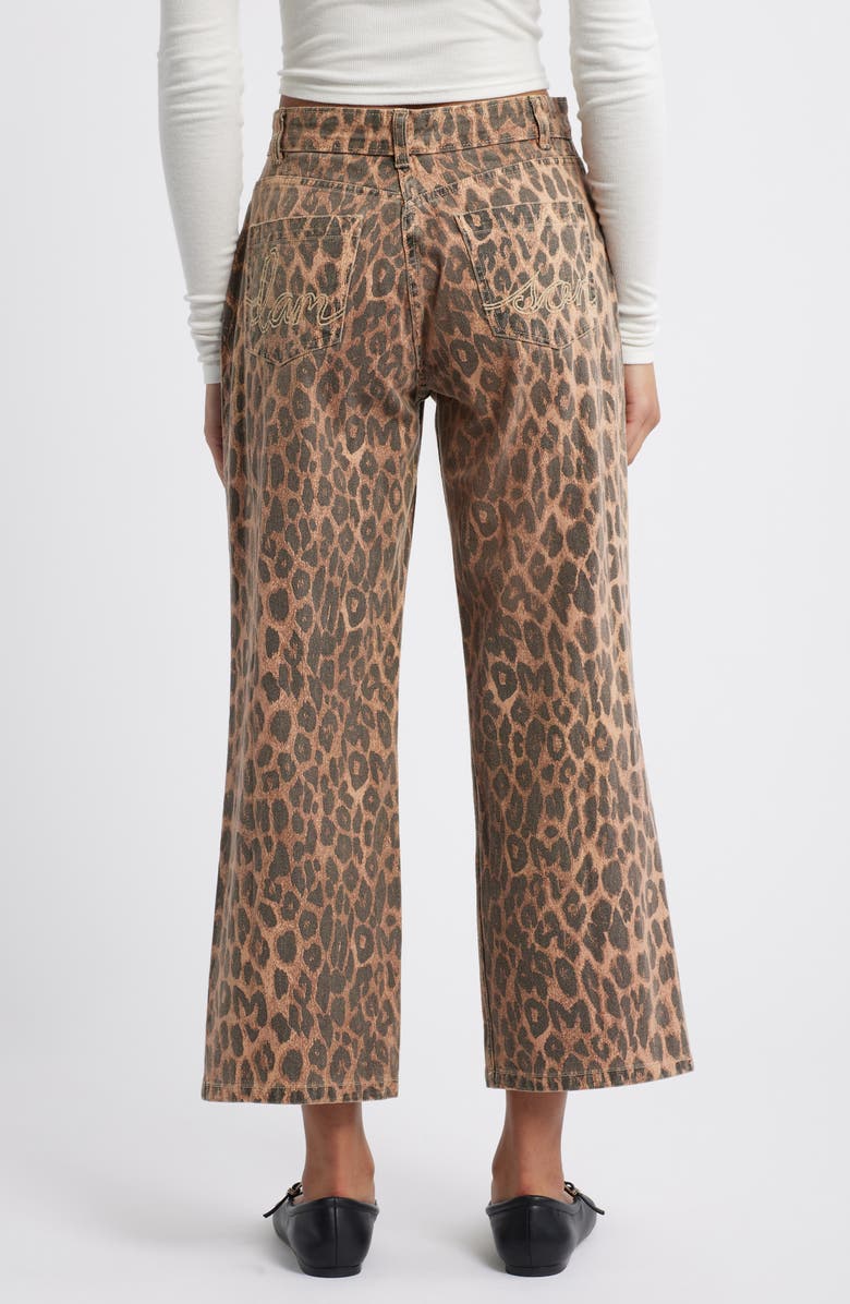 Damson Madder Kenny Organic Cotton Twill Ankle Pants, Alternate, color, Tiger