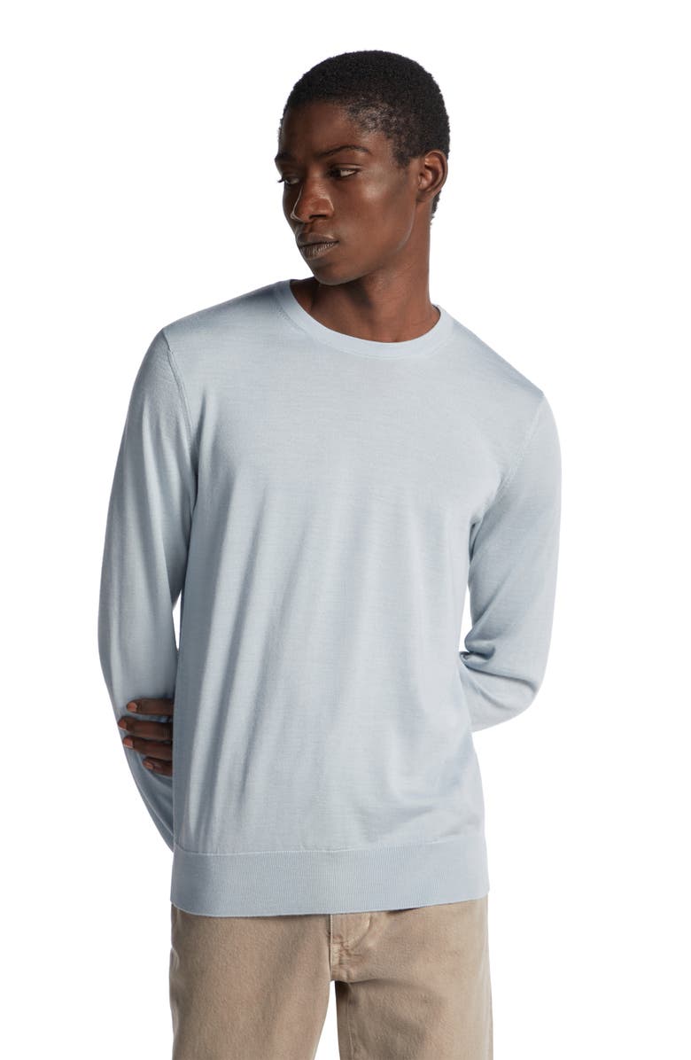 ZEGNA Casheta Cashmere & Silk Sweater, Alternate, color, 