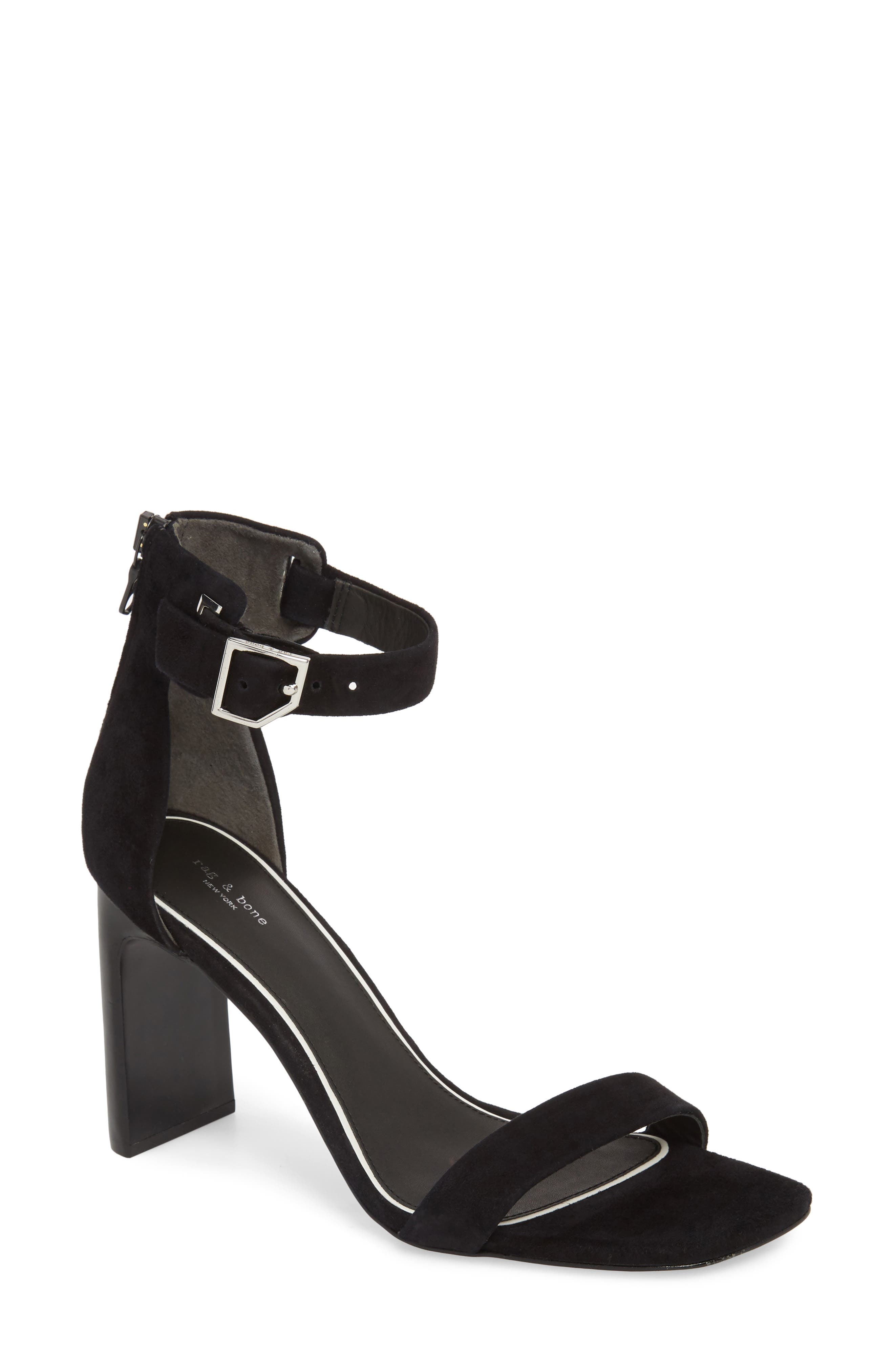 rag & bone Ellis Ankle Strap Sandal, Main, color, 