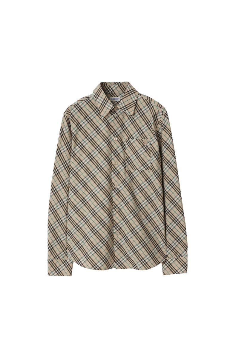 Burberry Regular Fit Check Cotton Shirt, Alternate, color, 