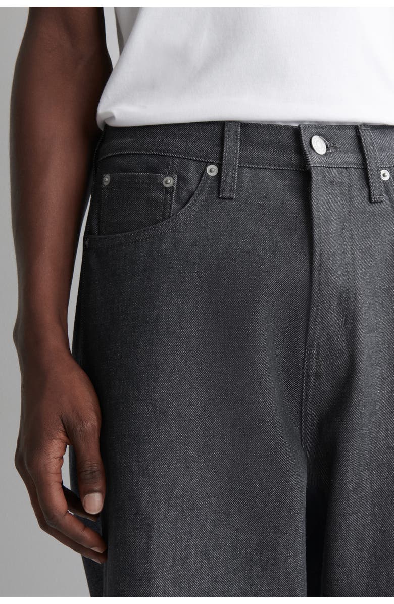 COS Dome Relaxed-Fit Straight-Leg Jeans, Alternate, color, Dark Gray