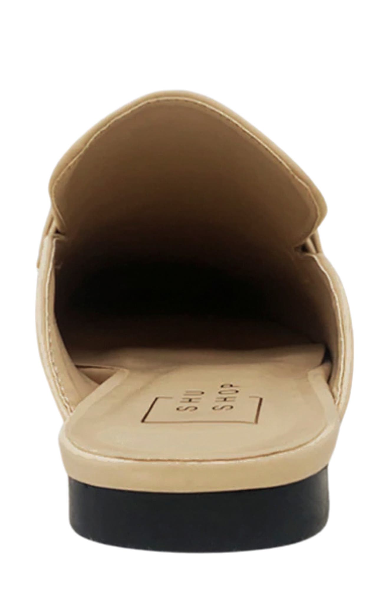 SHUSHOP Andromeda Bit Loafer Mule, Alternate, color, Natural