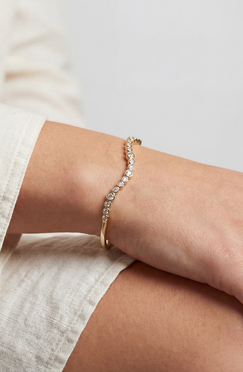 Sif Jakobs Jewellery Bangle Sardinien Wave, Alternate, color, 925 Sterling Silver