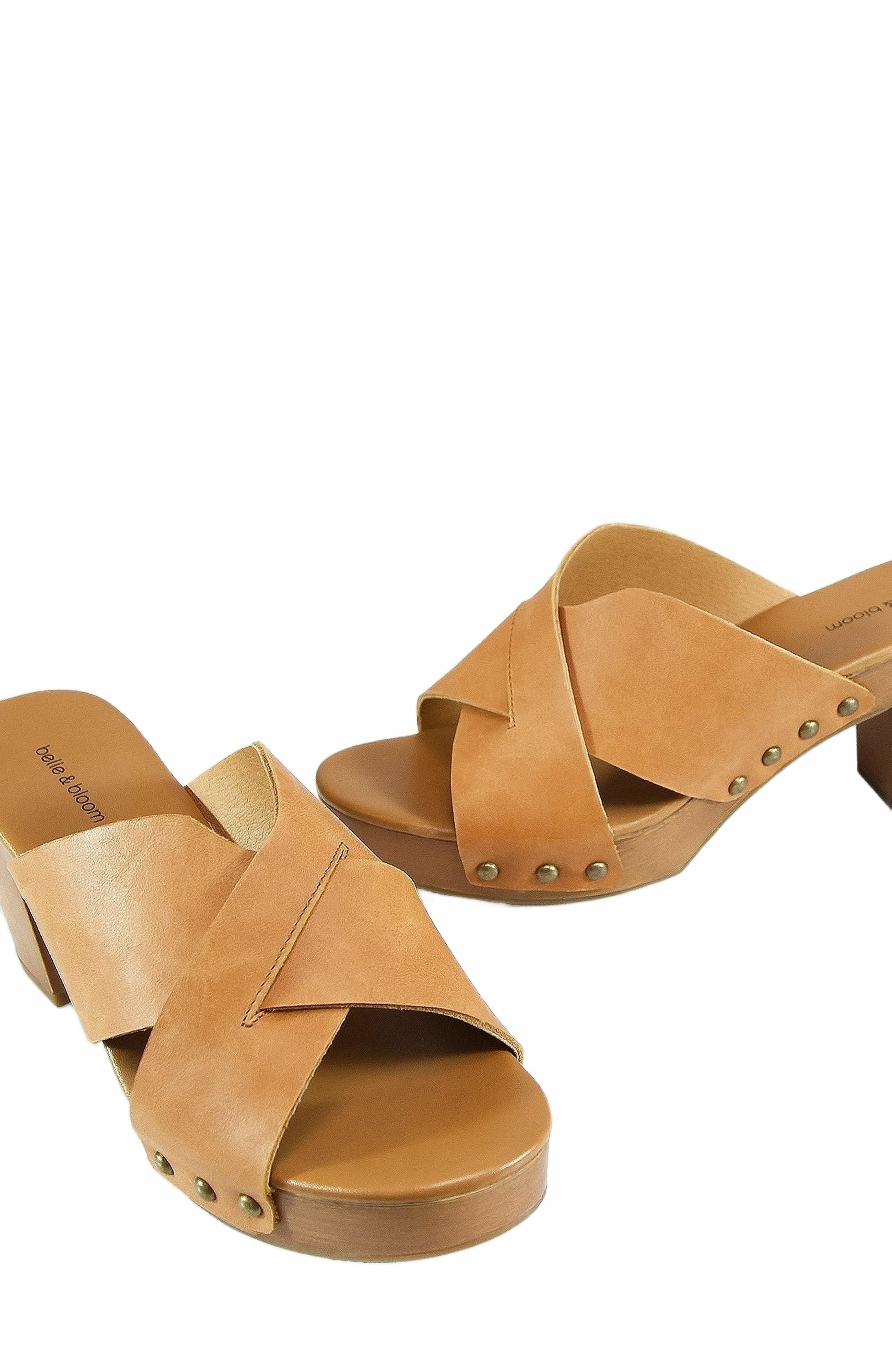 Belle & Bloom Midtown Clog Mule, Alternate, color, Tan