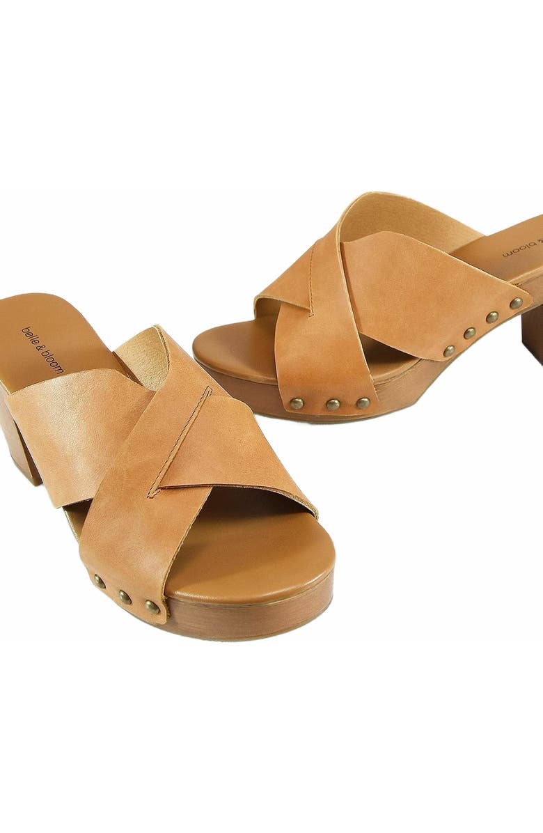 Belle & Bloom Midtown Clog Mule, Alternate, color, Tan