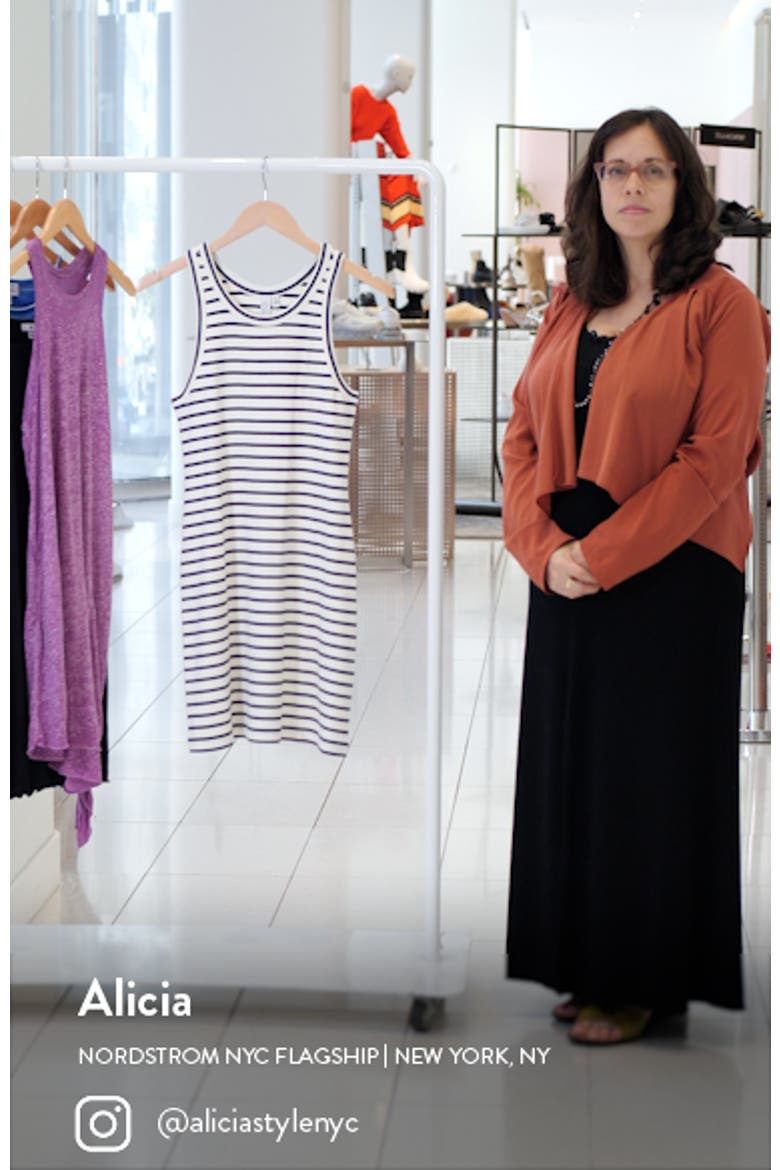 Women's Stripe Tank Minidress video