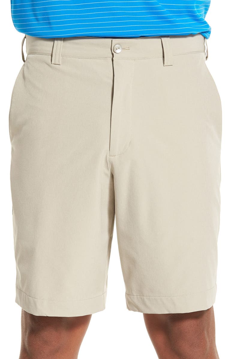 Cutter & Buck Bainbridge DryTec Flat Front Shorts, Main, color, 